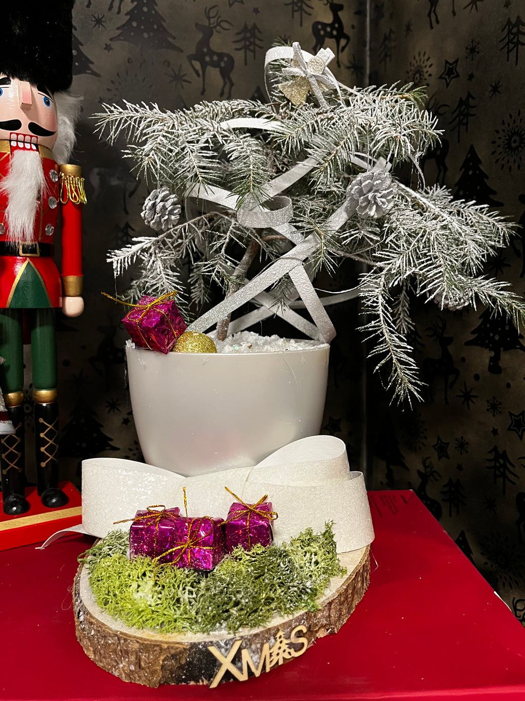 Frosted Silver Elegance