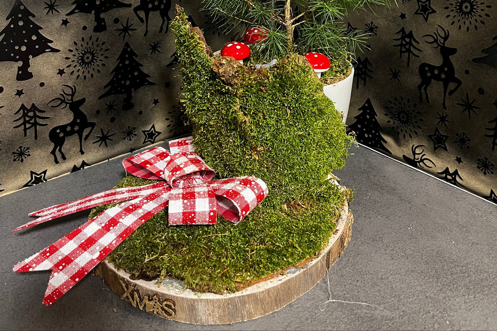Woodland Moss Christmas Tree