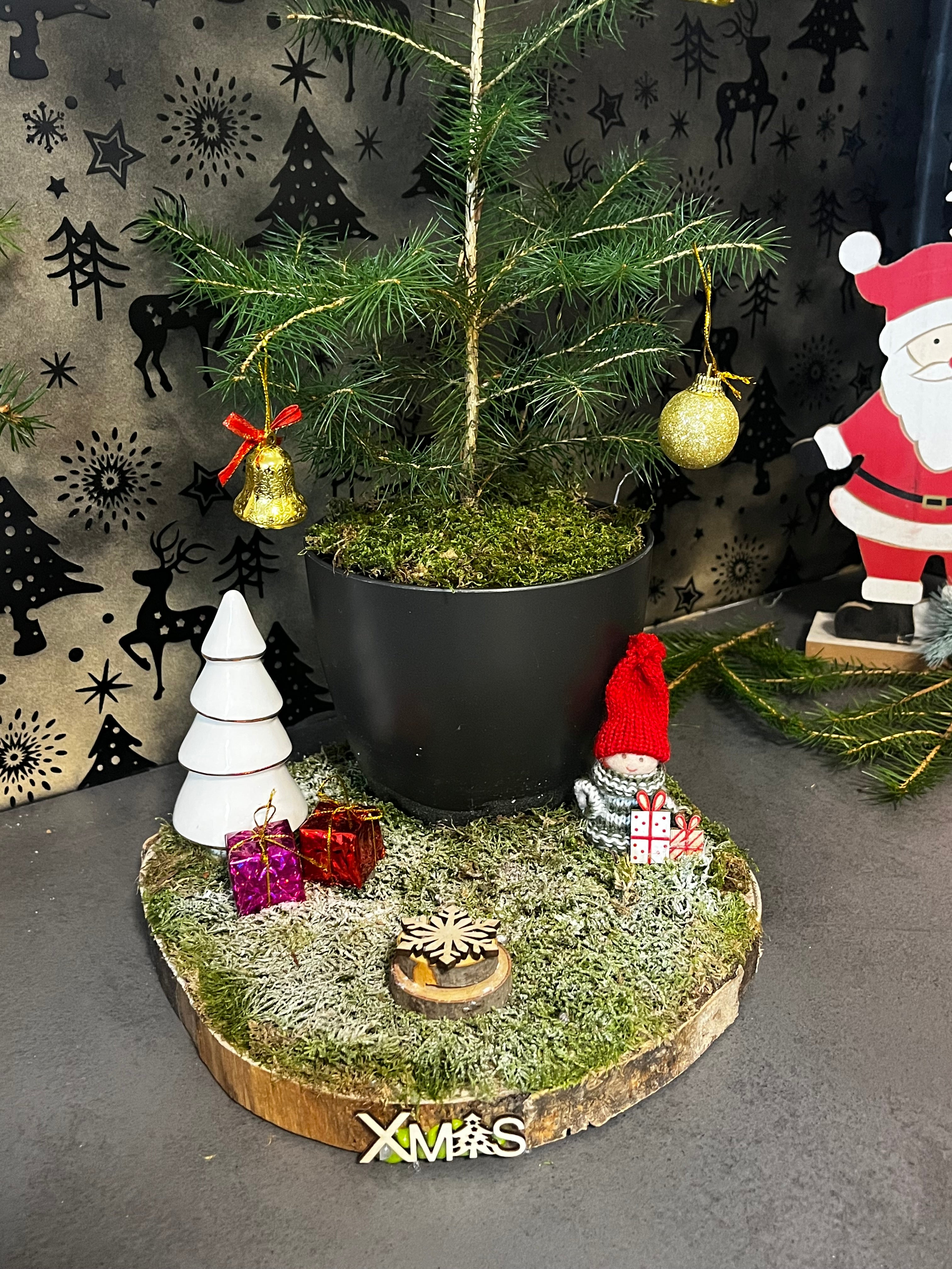 Woodland Christmas Mini Tree