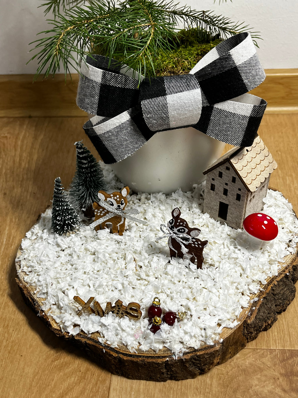 Winter Luxe Deer Tree