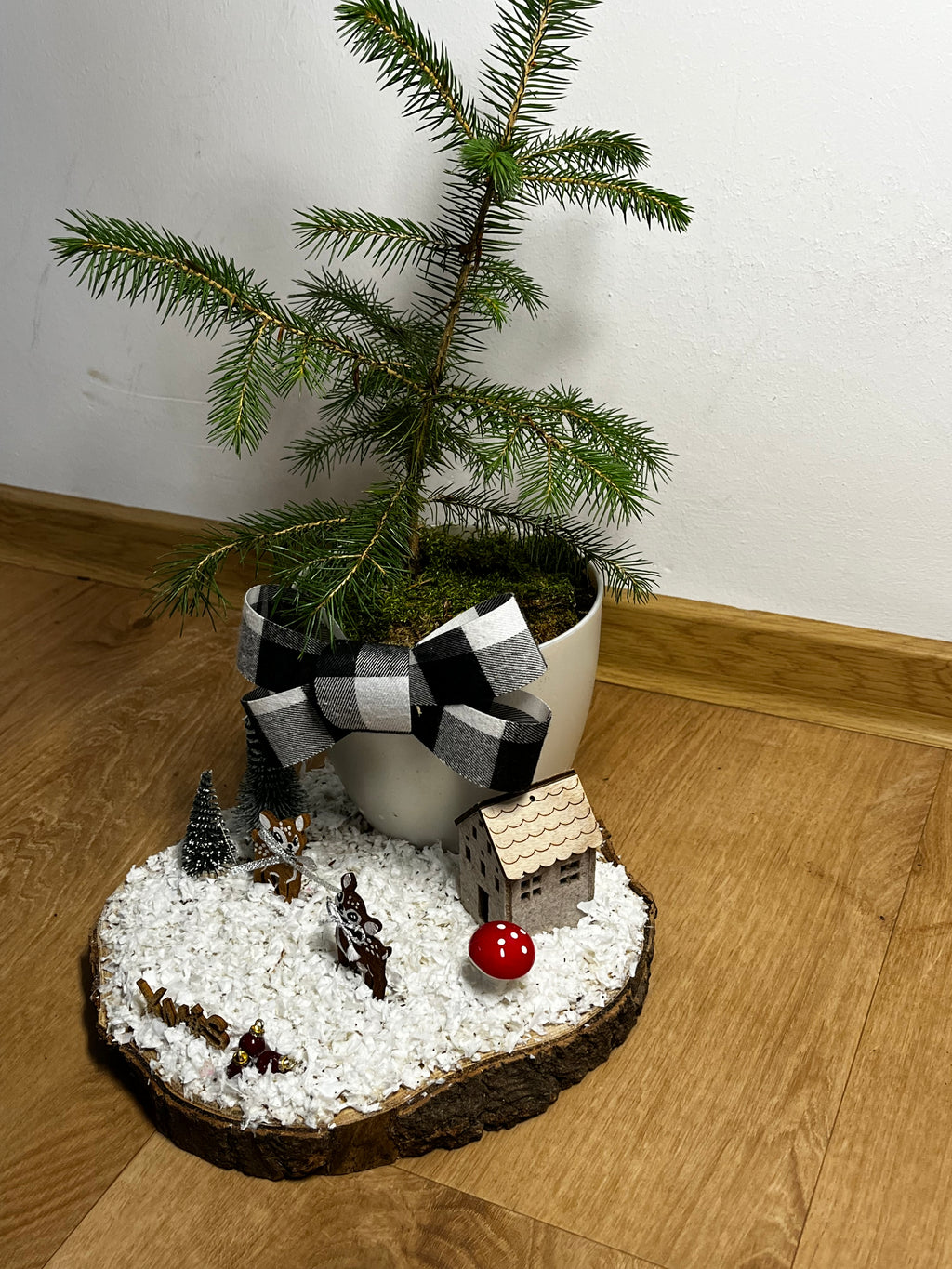 Winter Luxe Deer Tree