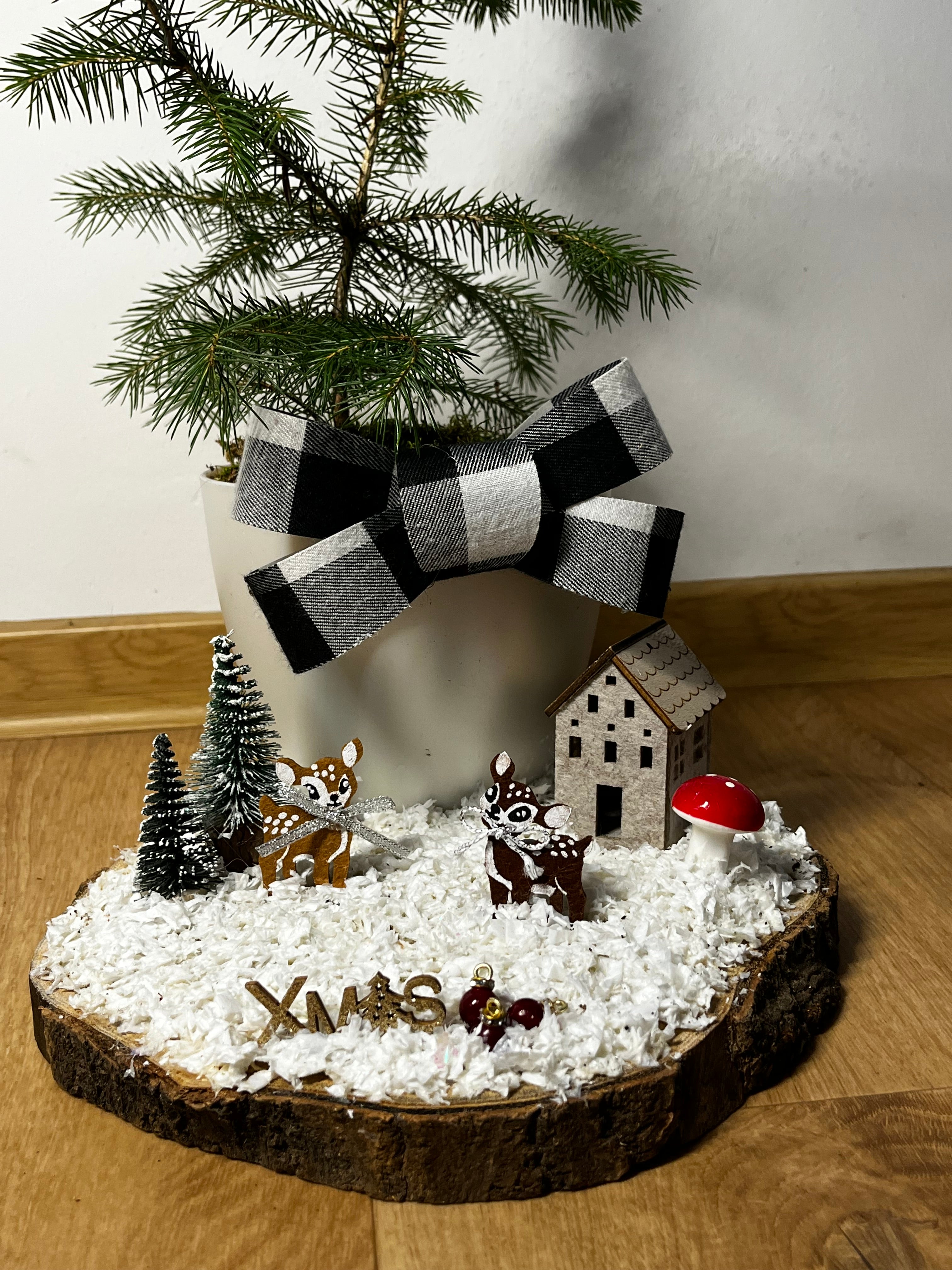 Winter Luxe Deer Tree