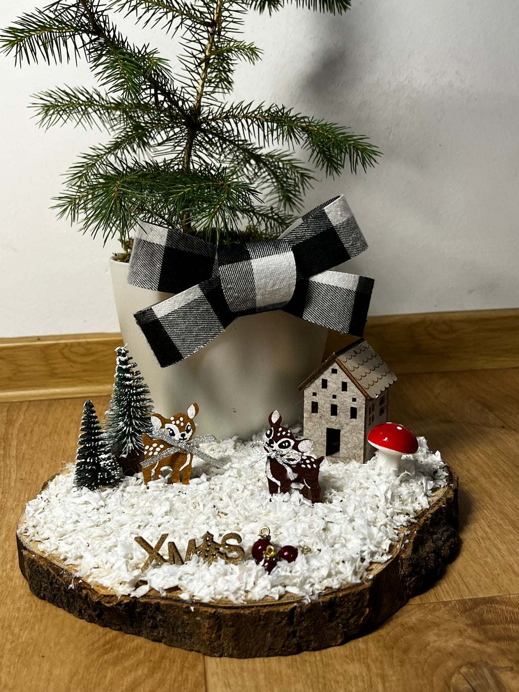 Winter Luxe Deer Tree