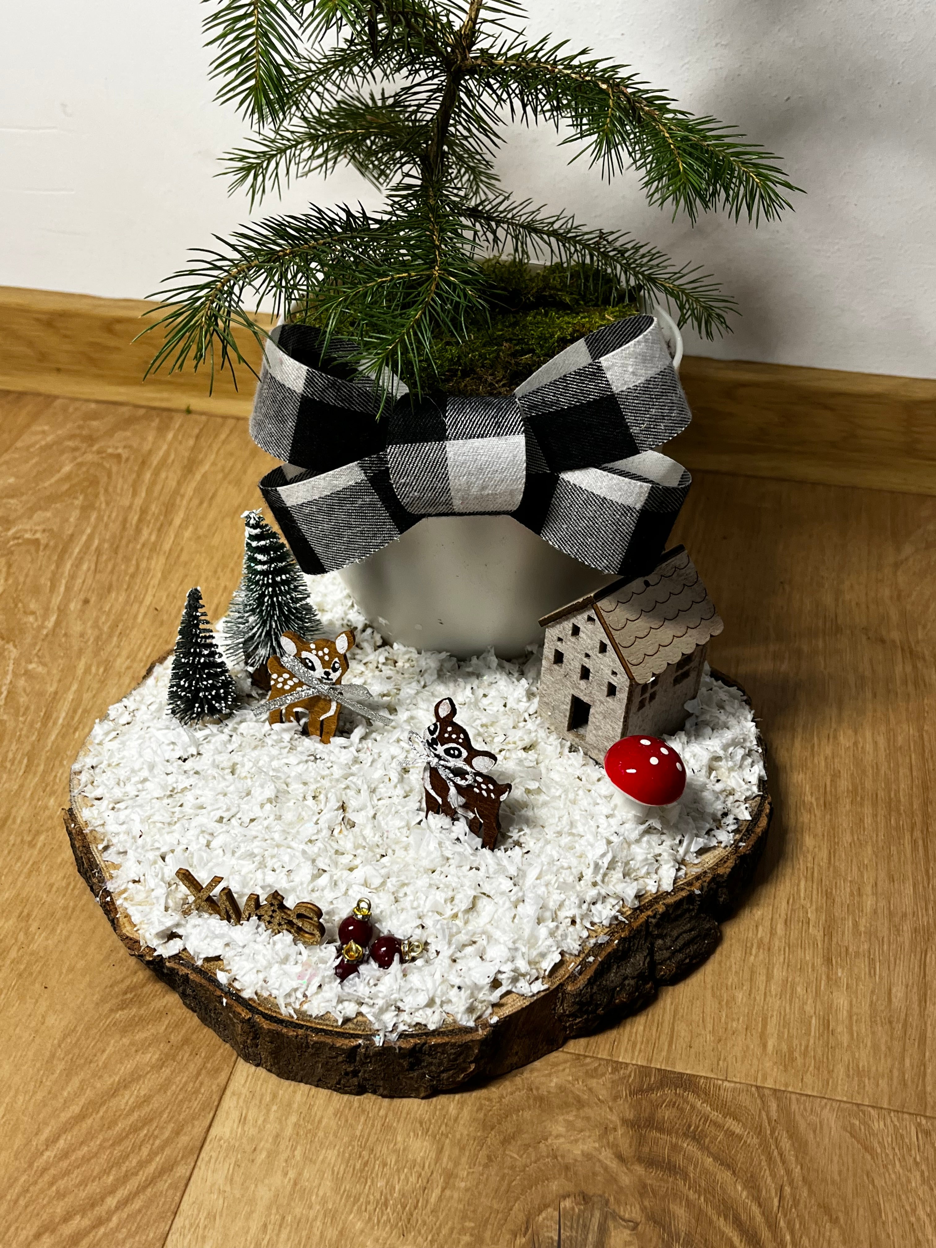 Winter Luxe Deer Tree